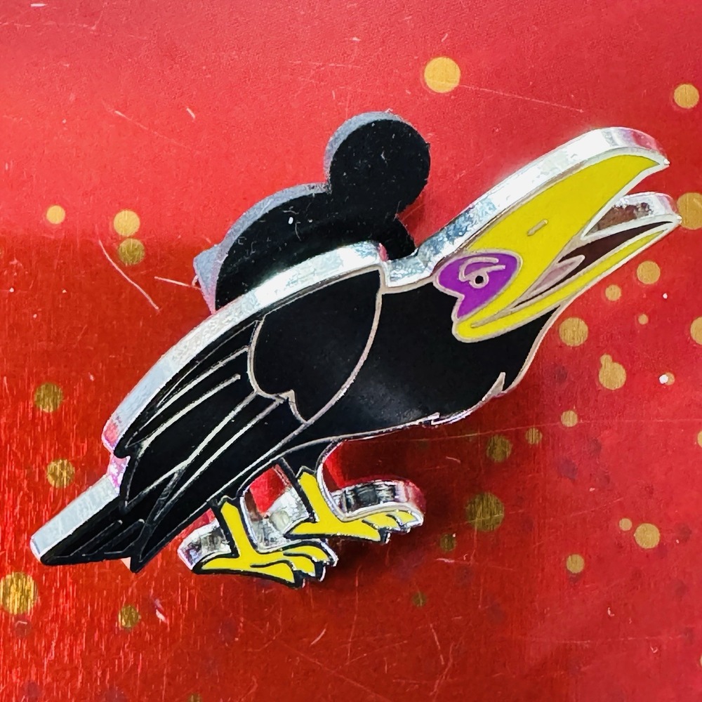 Disney Pin Diablo Raven Crow Villain Sidekick Booster Sleeping Beauty Maleficent